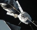 ATV-3 docking with ISS (NASA)