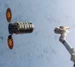 Cygnus arrives at ISS on OA4 mission (NASA)