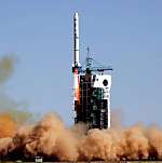 Long March 2C launch of FSW-19 (Xinhua)