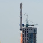 Long March 4B launch of Shijian-16 (Xinhua)