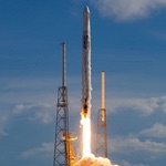 Falcon 9 launch of CRS-18 Dragon mission (SpaceX)