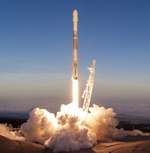 Falcon 9 launch of Iridium-5 (SpaceX)