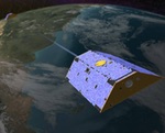 GRACE Earth science satellite illustration (NASA