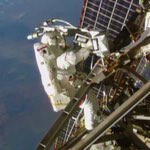 ISS EVA on 2015 March 1 (NASA)