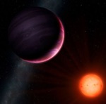 NGST-1b exoplanet illustration (Univ. of Warwick)