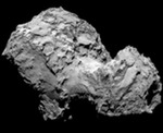 Rosetta image of comet 67P in August 2014 (ESA)