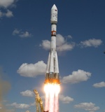 Soyuz launch of 73 satellites, July 2017 (Roscosmos)