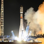 Soyuz-1 launch of Meridian, Oct 2014 (Russian MOD)