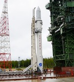 Angara on pad before first launch (Russian MoD)