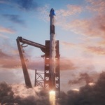 SpaceX Crew Dragon launch illustration (SpaceX)