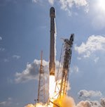 Falcon 9 launch of ABS-2A and Eutlesat 117 West B (SpaceX)