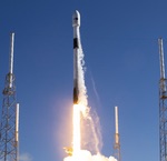 Falcon 9 launch of Anasis-2 (SpaceX)