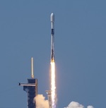Falcon 9 launch of Starlink satellites, April 2020 (SpaceX)