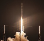Falcon 9 SpaceX Starlink launch, early June 2020 (SpaceX)