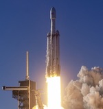 Falcon Heavy launch of Arabsat-6A (SpaceX)