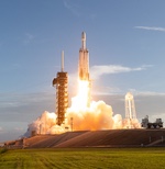 Falcon Heavy launch of Roman Space Telescope (NASA/J. Kowsky)