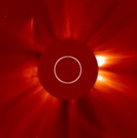 ISON seen by SOHO after perihelion (ESA)