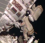 ISS EVA on 2014 October 22 (NASA)