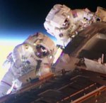 ISS EVA on 2015 February 21 (NASA)