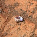 Mars jelly doughnut rock (NASA/JPL)