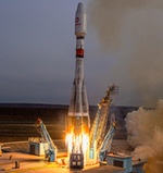 Soyuz launch of OneWeb satellites, April 2021 (Glavkosmos)