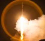 Soyuz launch of OneWeb satellites, March 2020 (Roscosmos)