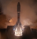 Soyuz-2 launch of OneWeb satellites, May 28 2021 (Roscosmos)