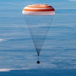 Soyuz MS-15 landing (NASA/GCTC)