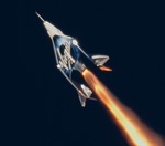SpaceShipTwo during flight 2018 December 13 (MarsScientific.com and Trumbull Studios)