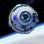 CST-100 Starliner in orbit (Boeing)