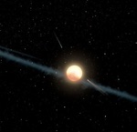 KIC 8462852 (Tabbys Star) illustration (NASA)